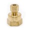 Thrifco Plumbing No. 66 5/16 Inch x 1/2 Inch Lead-Free Brass Compression FIP Adapte 6966023 - alternate 1
